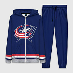 Женский 3D-костюм Columbus Blue Jackets, цвет: 3D-меланж