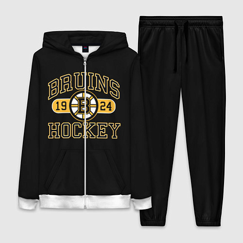 Женский костюм Boston Bruins: Est.1924 / 3D-Белый – фото 1