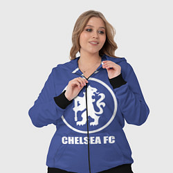 Женский 3D-костюм Chelsea FC, цвет: 3D-черный — фото 2