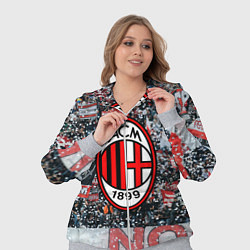 Женский 3D-костюм Milan FC, цвет: 3D-меланж — фото 2