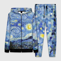 Женский 3D-костюм Звездная ночь, цвет: 3D-черный