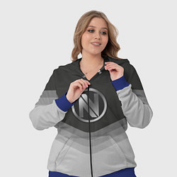 Женский 3D-костюм EnVyUs Uniform, цвет: 3D-синий — фото 2