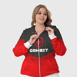 Женский 3D-костюм Gambit Gaming Uniform, цвет: 3D-белый — фото 2