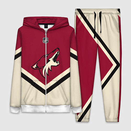 Женский костюм NHL: Arizona Coyotes / 3D-Белый – фото 1