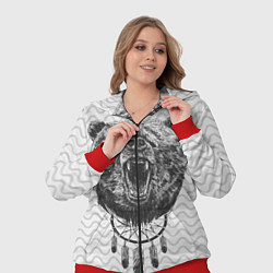 Женский 3D-костюм Bear Dreamcatcher, цвет: 3D-красный — фото 2
