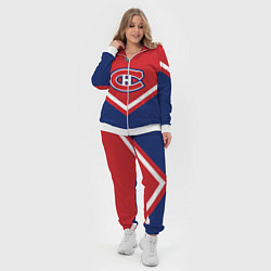 Женский 3D-костюм NHL: Montreal Canadiens, цвет: 3D-белый — фото 2