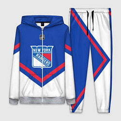 Женский 3D-костюм NHL: New York Rangers, цвет: 3D-меланж