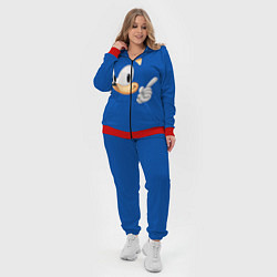 Женский 3D-костюм Соник, цвет: 3D-красный — фото 2