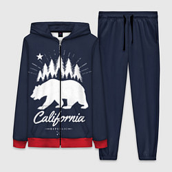 Женский 3D-костюм California Republic, цвет: 3D-красный
