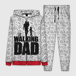 Женский 3D-костюм Walking Dad, цвет: 3D-красный