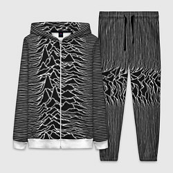 Женский 3D-костюм Joy Division: Unknown Pleasures, цвет: 3D-белый