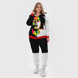 Женский 3D-костюм Bob Marley: Colors, цвет: 3D-красный — фото 2