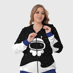 Женский 3D-костюм Маленький космонавт, цвет: 3D-синий — фото 2