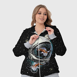 Женский 3D-костюм Подводный космос, цвет: 3D-меланж — фото 2