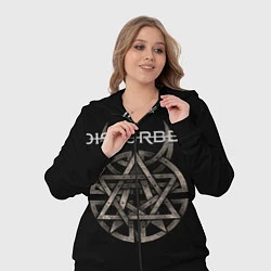 Женский 3D-костюм Disturbed Logo, цвет: 3D-черный — фото 2