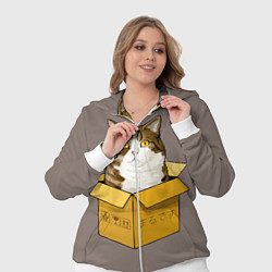 Женский 3D-костюм Котик в коробке, цвет: 3D-белый — фото 2
