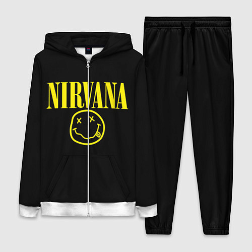 Женский костюм Nirvana Rock / 3D-Белый – фото 1