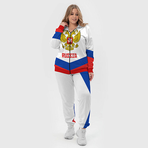 Женский костюм Russia Hockey Team / 3D-Красный – фото 4