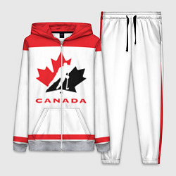 Женский 3D-костюм Canada Team, цвет: 3D-меланж