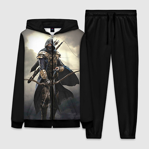 Женский костюм TES 7 / 3D-Черный – фото 1