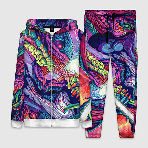 Женский костюм Hyper Beast Style / 3D-Белый – фото 1