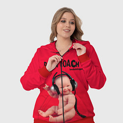 Женский 3D-костюм Paparoach: Music Kid, цвет: 3D-красный — фото 2