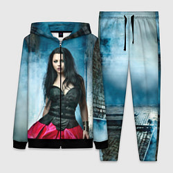Женский 3D-костюм Evanescence, цвет: 3D-черный