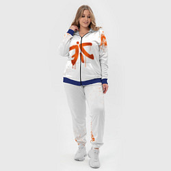 Женский 3D-костюм Fnatic: White collection, цвет: 3D-синий — фото 2