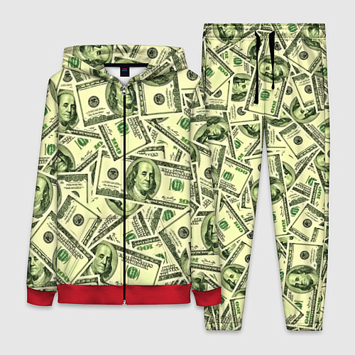 Женский костюм Benjamin Franklin / 3D-Красный – фото 1