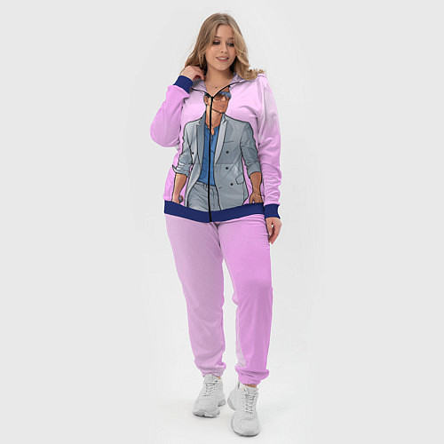 Женский костюм The Loud House / 3D-Синий – фото 4