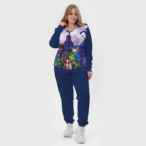 Женский костюм The Legend of Zelda / 3D-Синий – фото 4