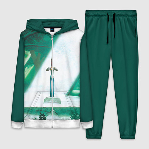 Женский костюм The Legend of Zelda / 3D-Белый – фото 1