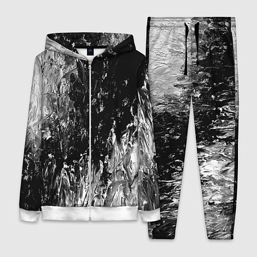 Женский костюм GRAY&BLACK / 3D-Белый – фото 1