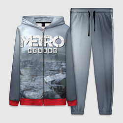 Женский 3D-костюм Metro Exodus: Cold Winter, цвет: 3D-красный
