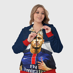 Женский 3D-костюм Neymar: Fly Emirates, цвет: 3D-красный — фото 2
