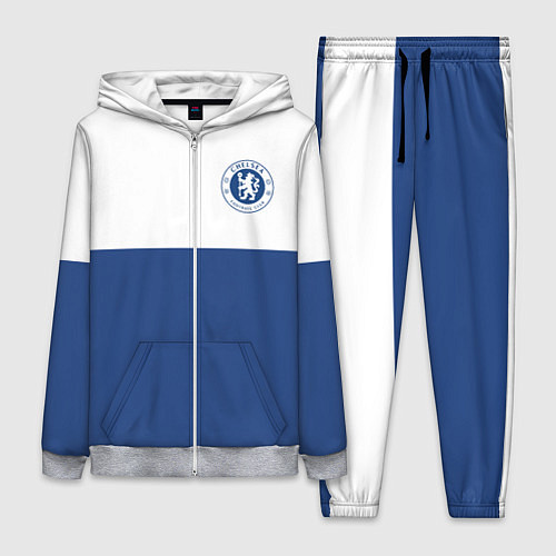 Женский костюм Chelsea FC: Light Blue / 3D-Меланж – фото 1