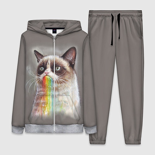 Женский костюм Grumpy Cat / 3D-Меланж – фото 1