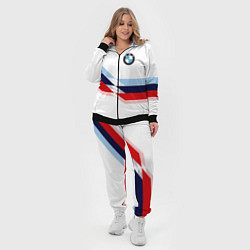 Женский 3D-костюм BMW БМВ WHITE, цвет: 3D-черный — фото 2