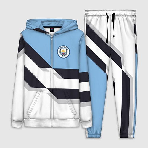 Женский костюм Manchester City FC: White style / 3D-Белый – фото 1