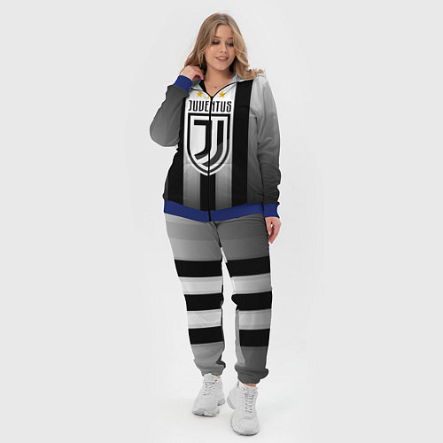 Женский костюм Juventus FC: New logo / 3D-Синий – фото 4