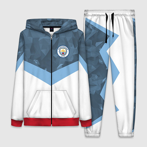 Женский костюм Manchester City FC: Sport / 3D-Красный – фото 1