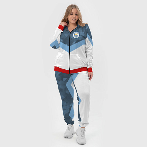 Женский костюм Manchester City FC: Sport / 3D-Красный – фото 4