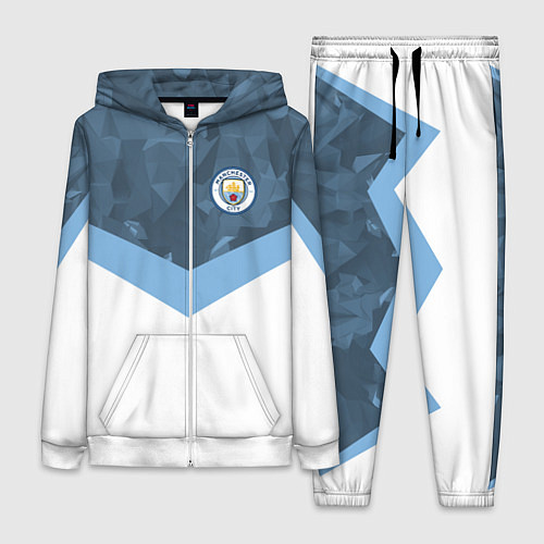 Женский костюм Manchester City FC: Sport / 3D-Белый – фото 1