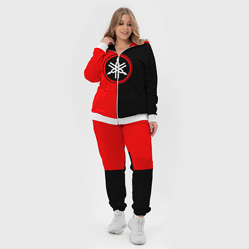 Женский костюм Yamaha / 3D-Белый – фото 4