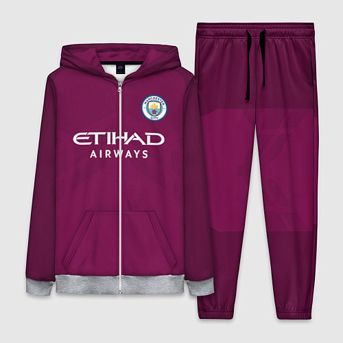 Женский костюм Man City FC: Away 17/18 / 3D-Меланж – фото 1