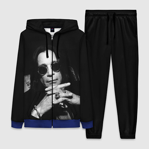 Женский костюм Оззи Осборн / 3D-Синий – фото 1