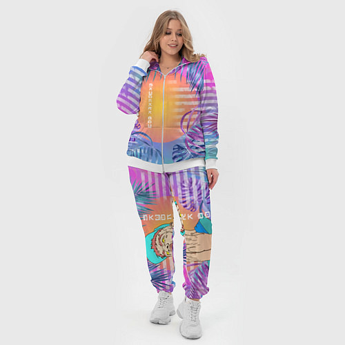 Женский костюм Sayonara Boy: Neon Tropic / 3D-Белый – фото 4