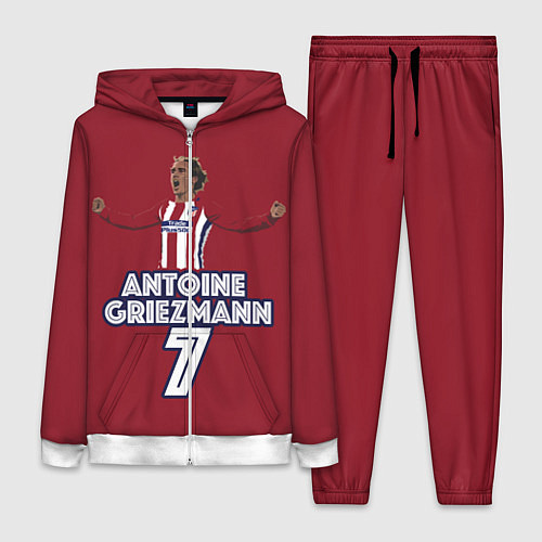 Женский костюм Antoine Griezmann 7 / 3D-Белый – фото 1