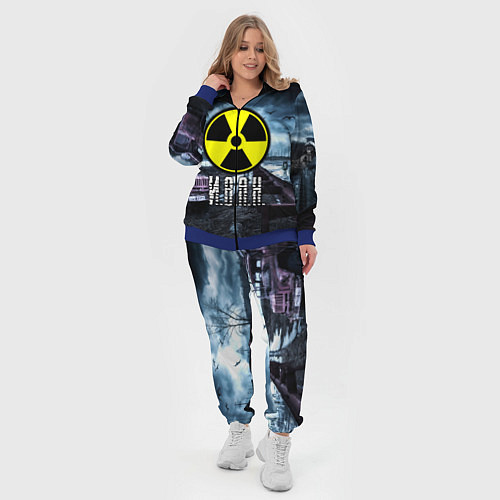 Женский костюм S.T.A.L.K.E.R: Иван / 3D-Синий – фото 4