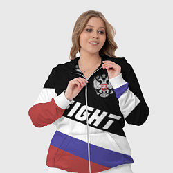 Женский 3D-костюм Fight Russia, цвет: 3D-белый — фото 2